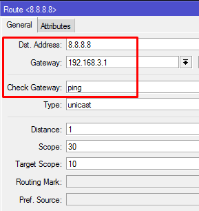 gateway recursive gateway recursive