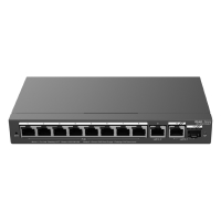 RG-ES210GS-P REYEE 10-Port Gigabit Smart Cloud Managed PoE Switch