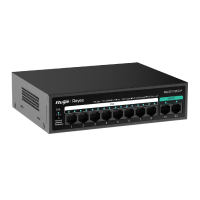 RG-ES110FG-P REYEE 8-Port 10/100 Mbps with 2-Port Gigabit Unmanaged PoE Switch