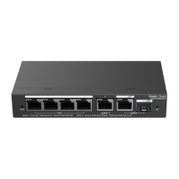 RG-ES206GS-P REYEE 6-Port Gigabit Smart Cloud Managed PoE Switch