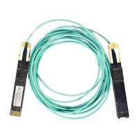 QSFP-DD Active Optical Cable Mikrobits 400G 5M