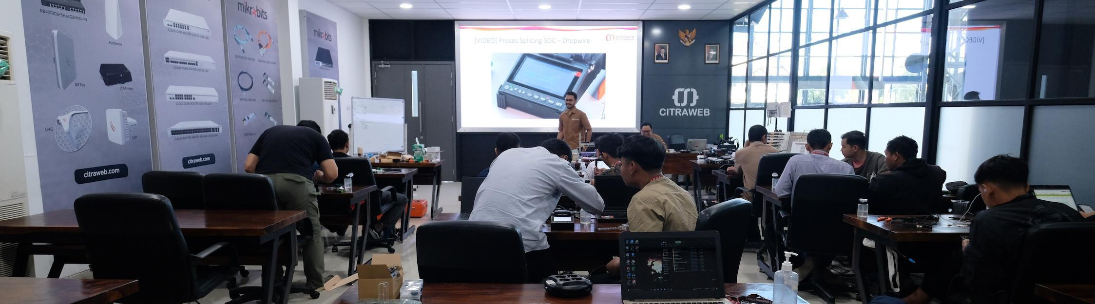 training fiber optic