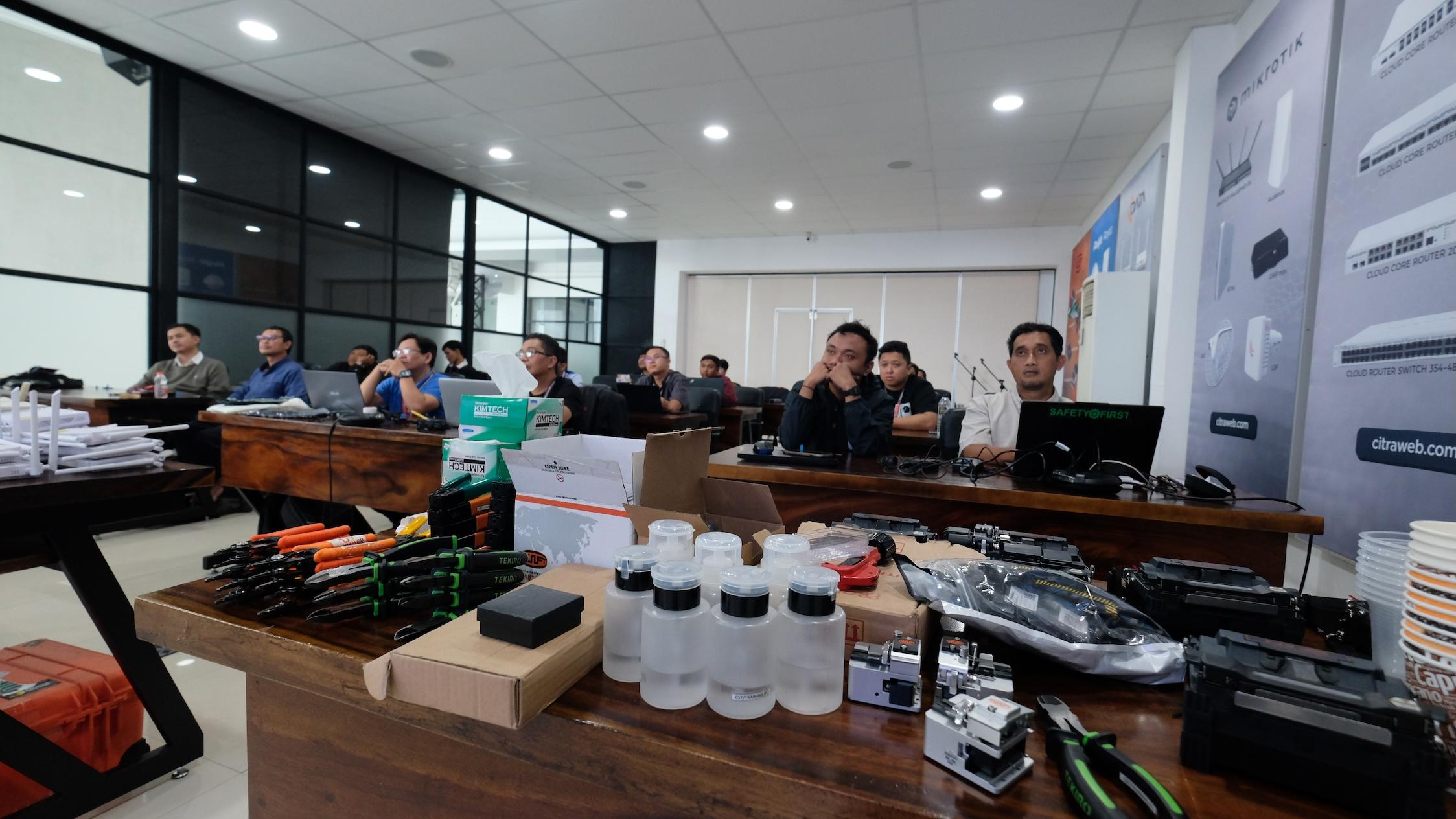 training fiber optic